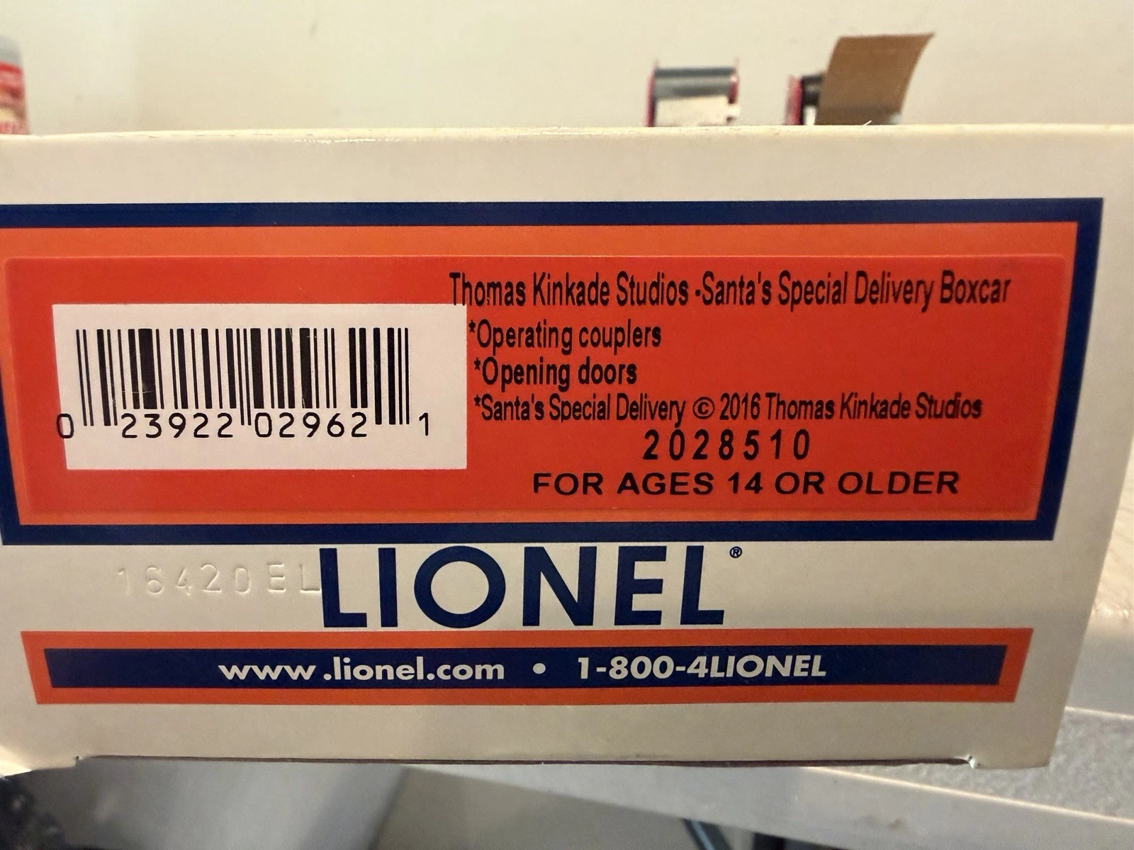 Lionel 2028510 Thomas Kinkade Santa's Special Deliver Christmas Boxcar NIB — photo 4