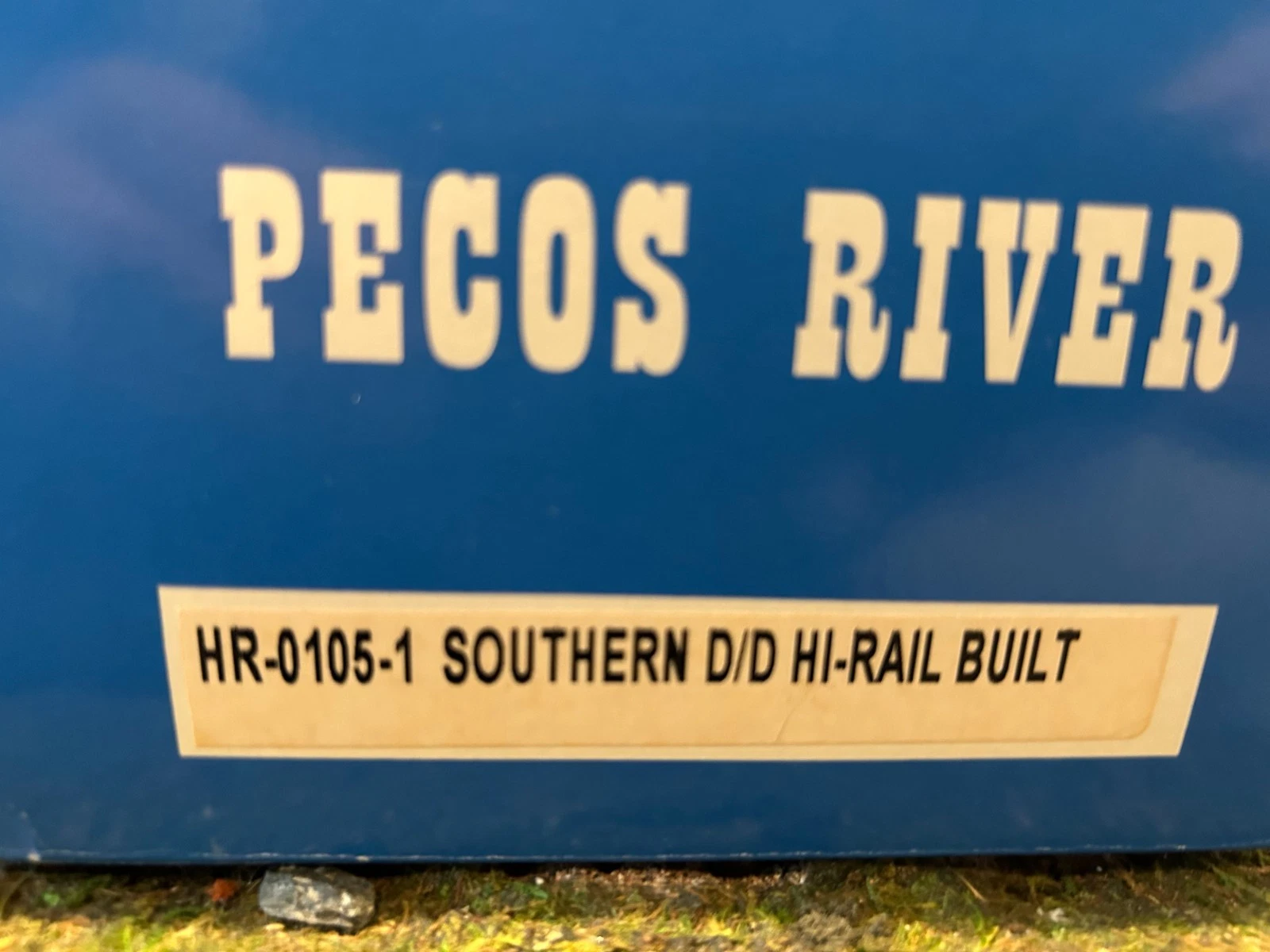 Pecos River HR-0105-1 Southern 3 rail boxcar LN/Box — photo 5