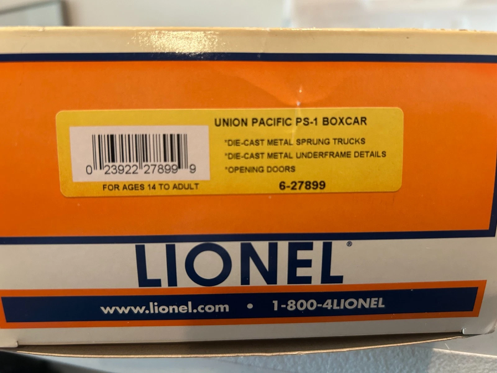 Lionel 6-27899 Union Pacific PS-1 Boxcar LN/Box — photo 5