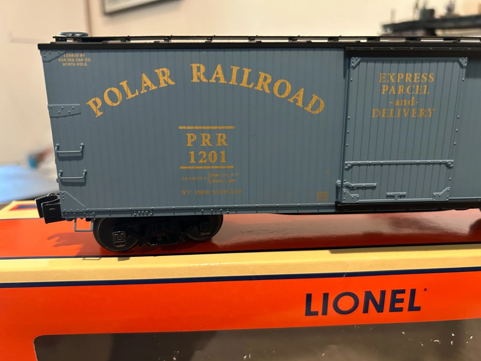Lionel 6-27274 Polar Railroad Wood-Sheathed Boxcar LN/Box — photo 2