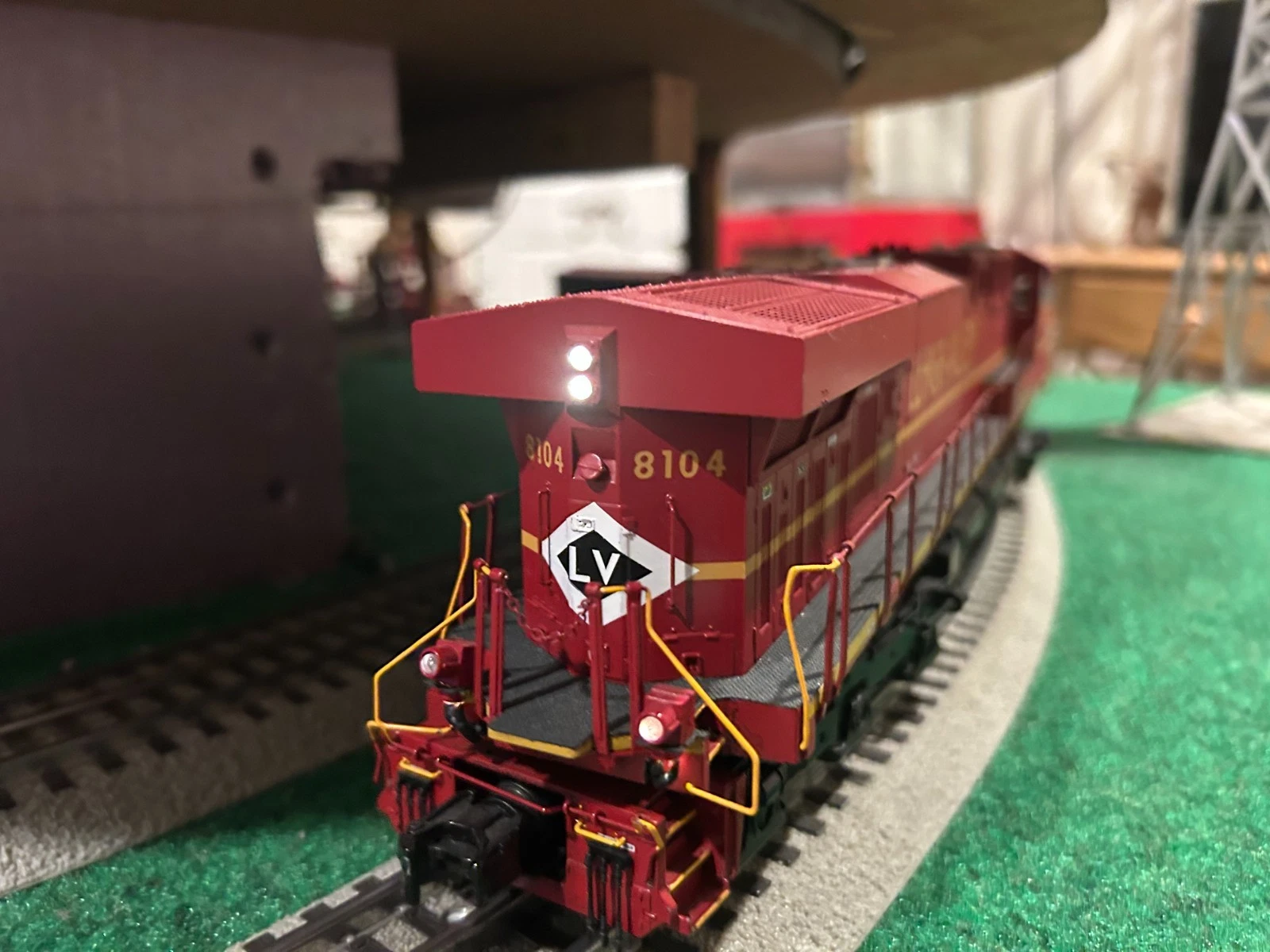 MTH 20-20279-1 Lehigh Valley ES44AC Diesel LN/Box — photo 4