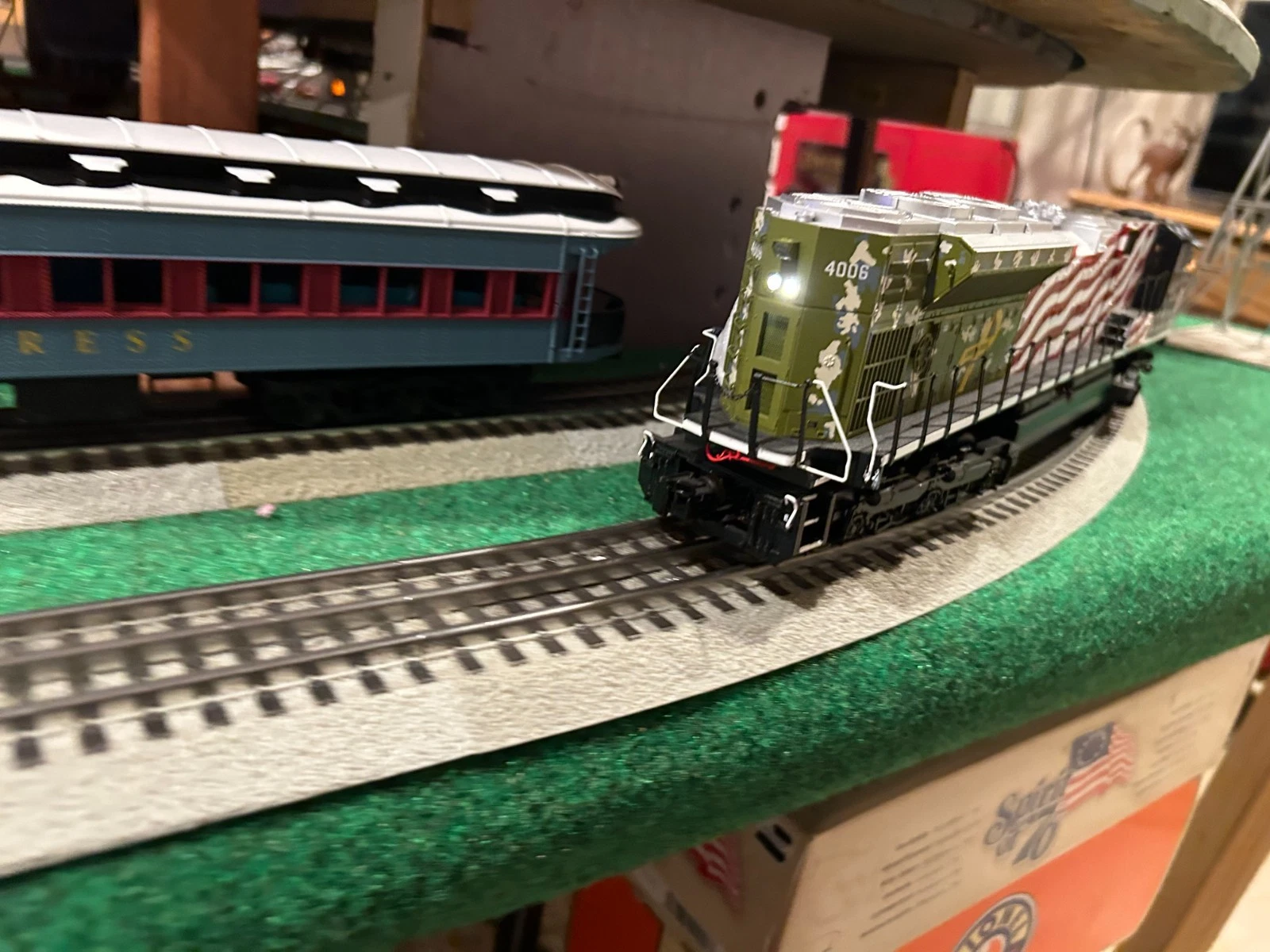 MTH 20-21157-1 Kansas City Southern Veterans SD70ACe Diesel PS 3 LN/BOX — photo 4