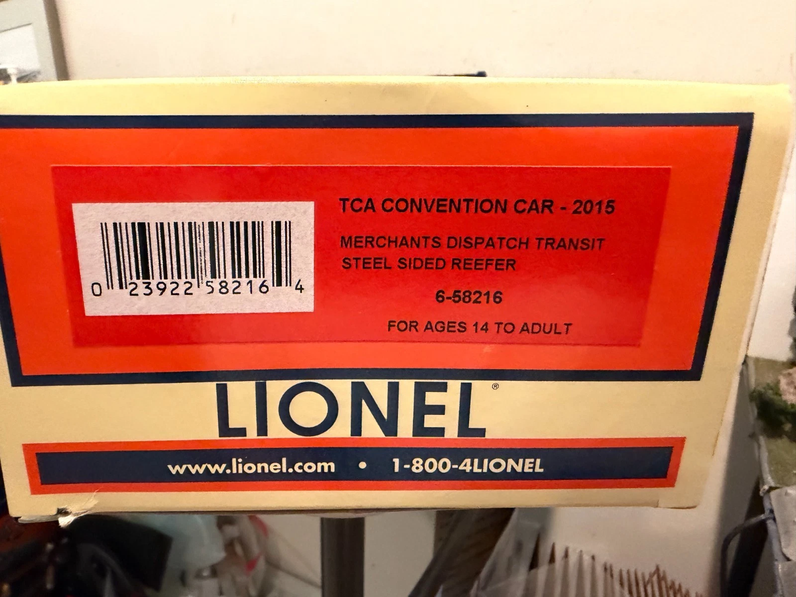 Lionel 6-58216 TCA 2015 Merchants Dispatch Transit Reefer NIB — photo 5