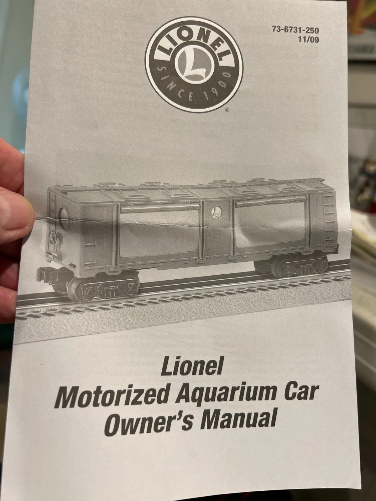 Lionel 6-52592 LONG ISLAND Petland Aquarium Car LN/Box — photo 5