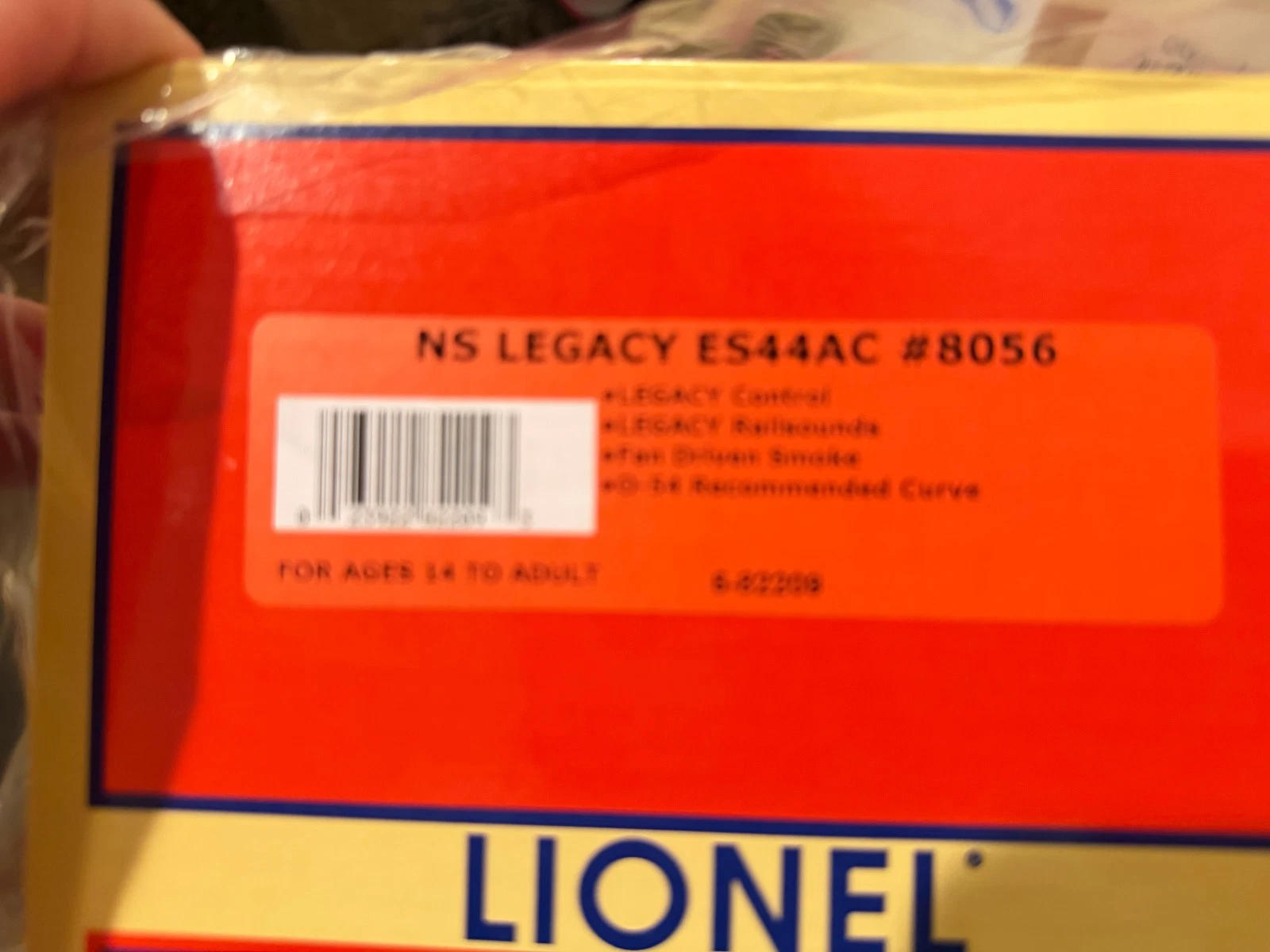 LIONEL 6-82209 NS LEGACY ES44AC #8056 NIB — photo 5