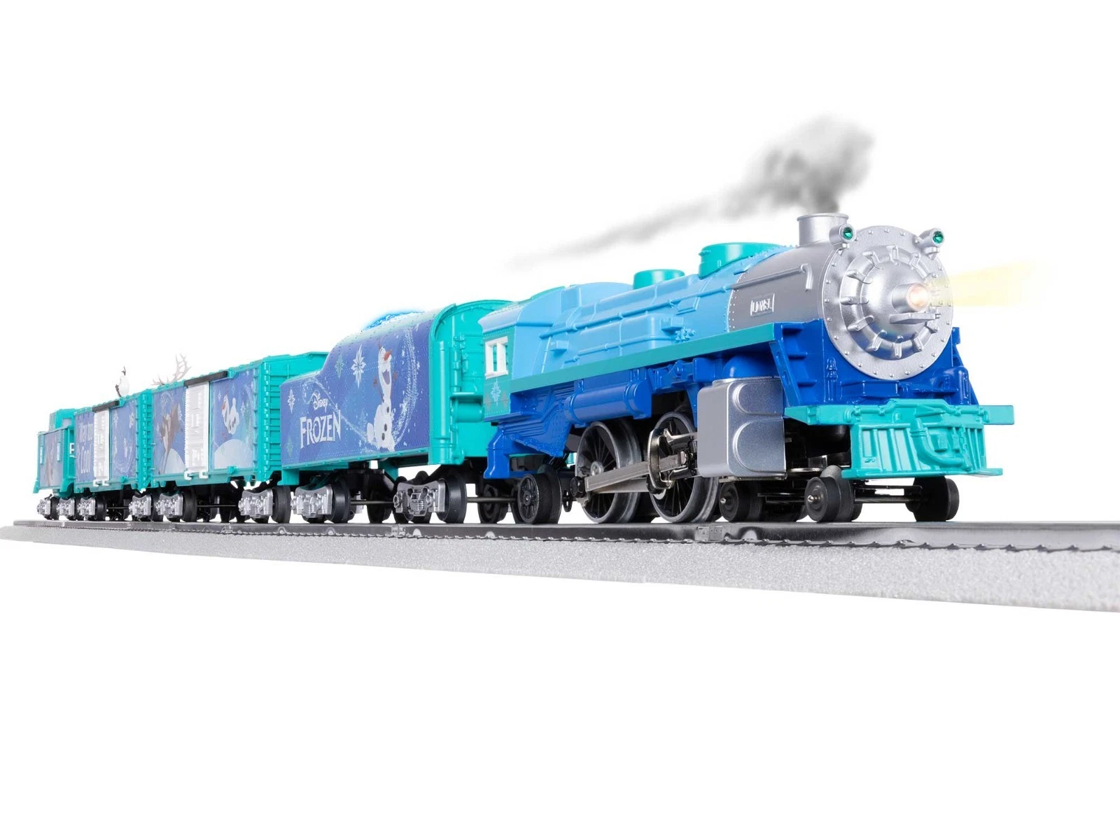 Lionel 2423040 Frozen Olaf Lionchief Train Set NIB