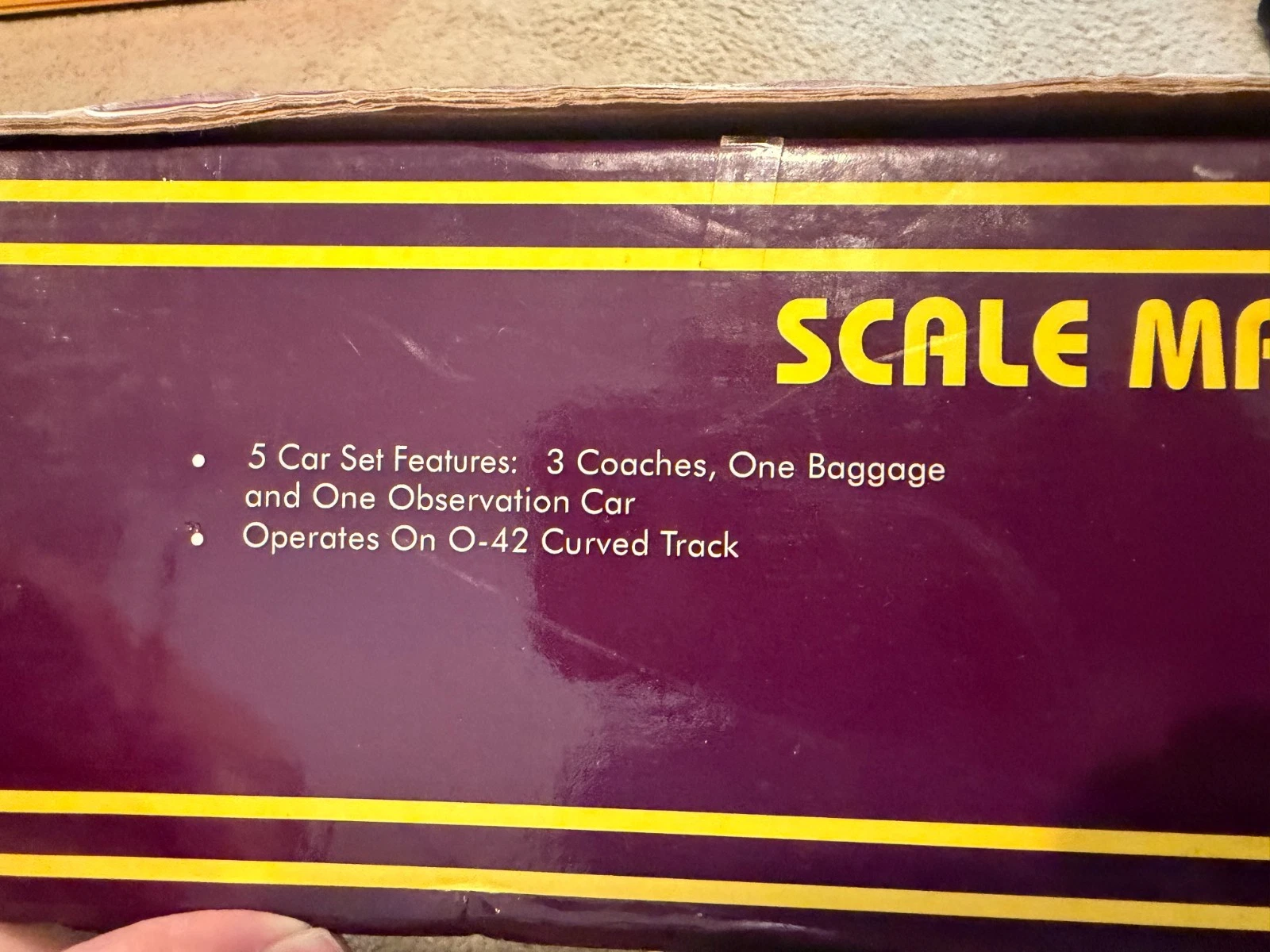 MTH 20-4028 Chesapeake and Ohio Madison Coach 5 Pack NIB — photo 5