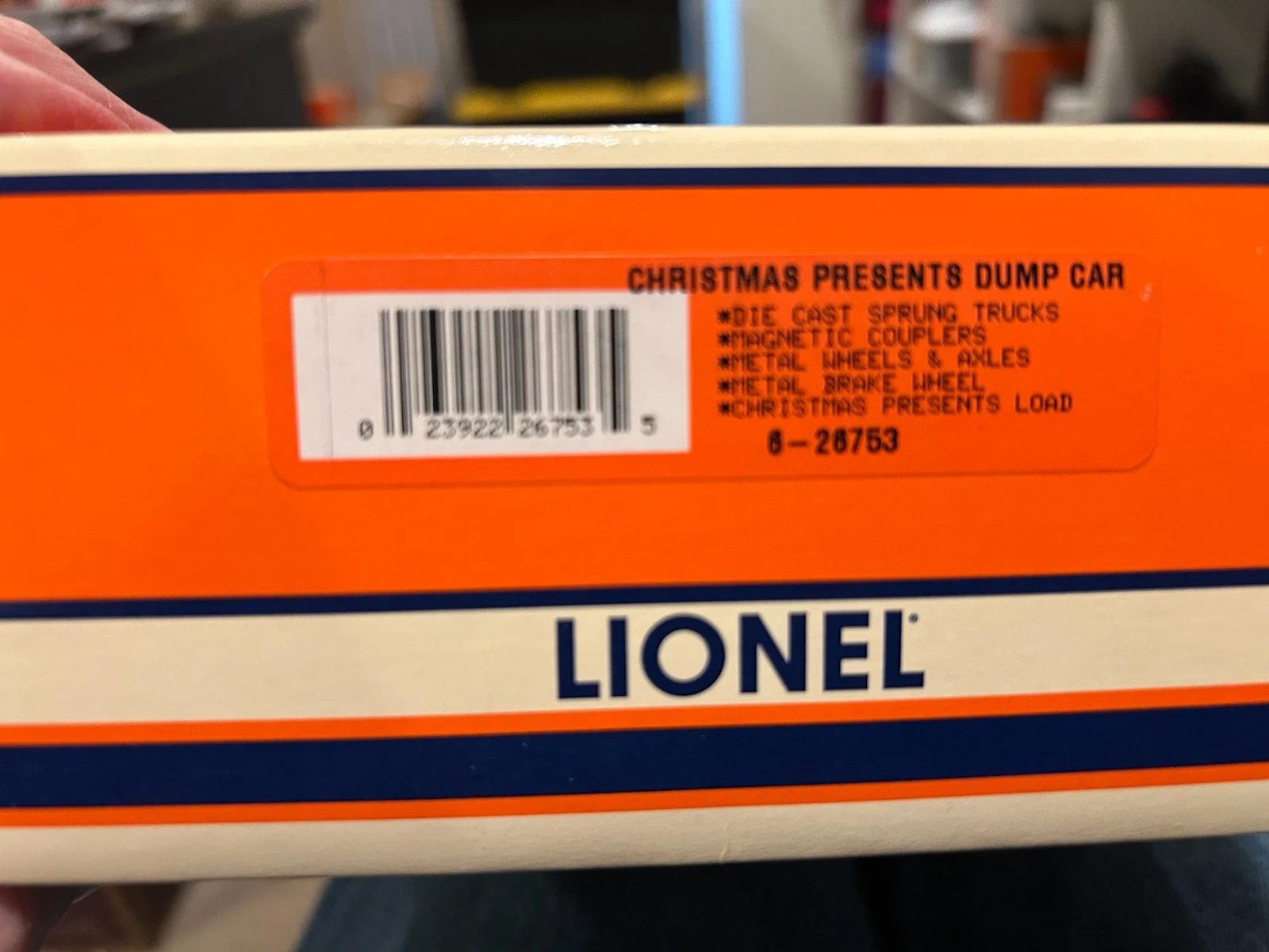 Lionel 6-26753 Christmas Presents Dump Car LN/Box — photo 6