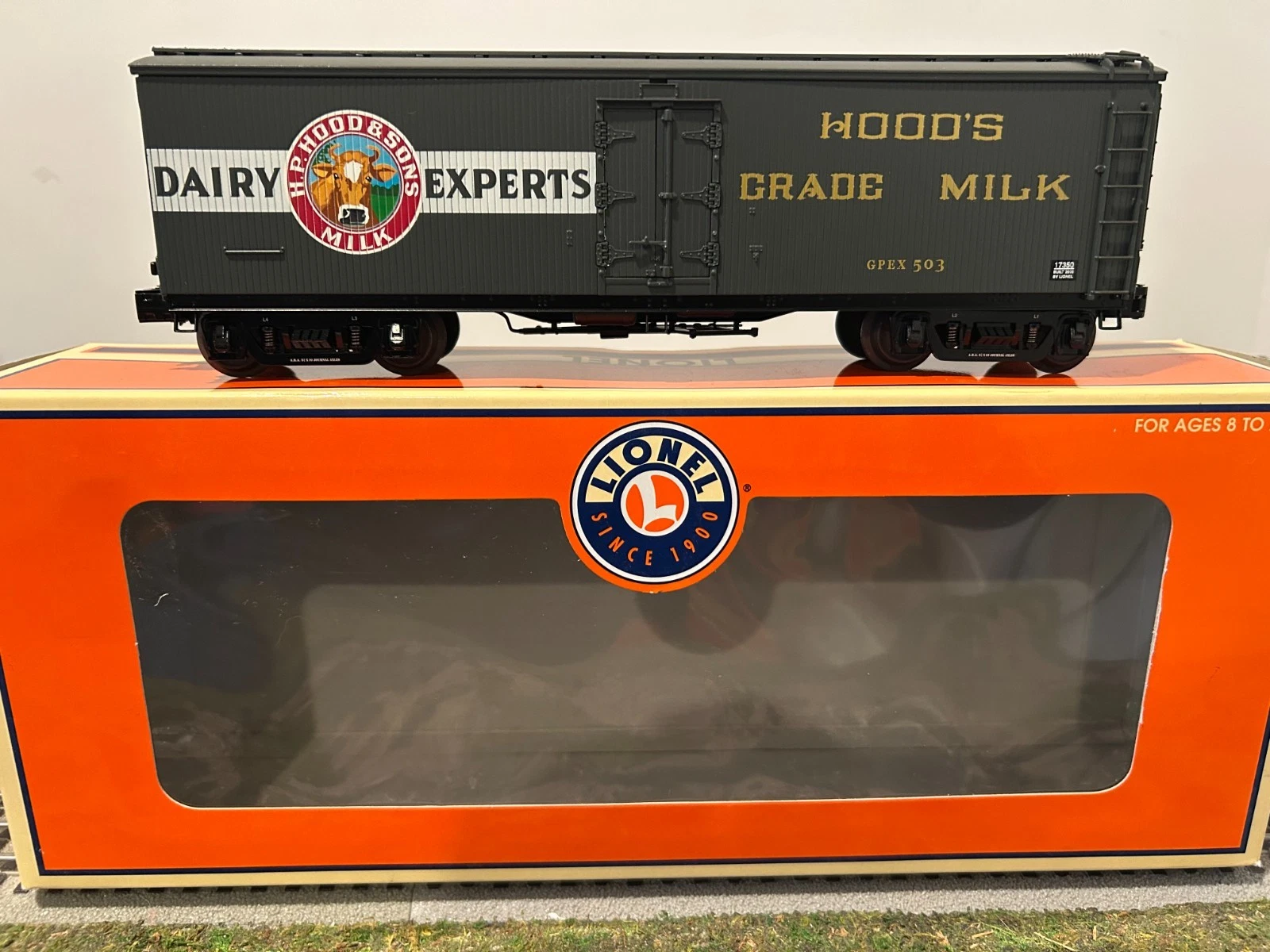 Lionel 6-17350 Hood Milk Car #503 LN/Box