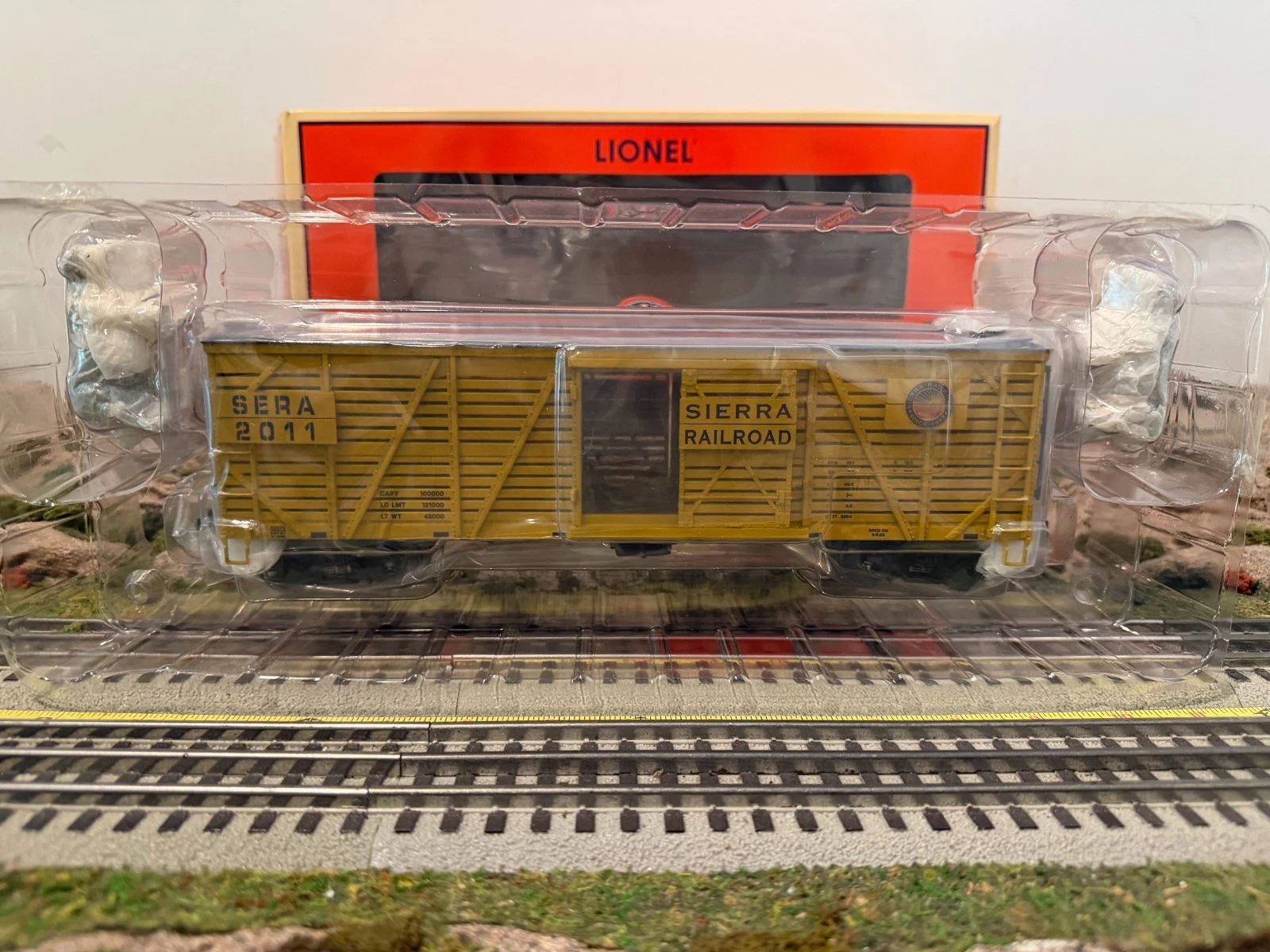 Lionel 6-52573 TCA 2011 Sierra Railroad Stockcar NIB