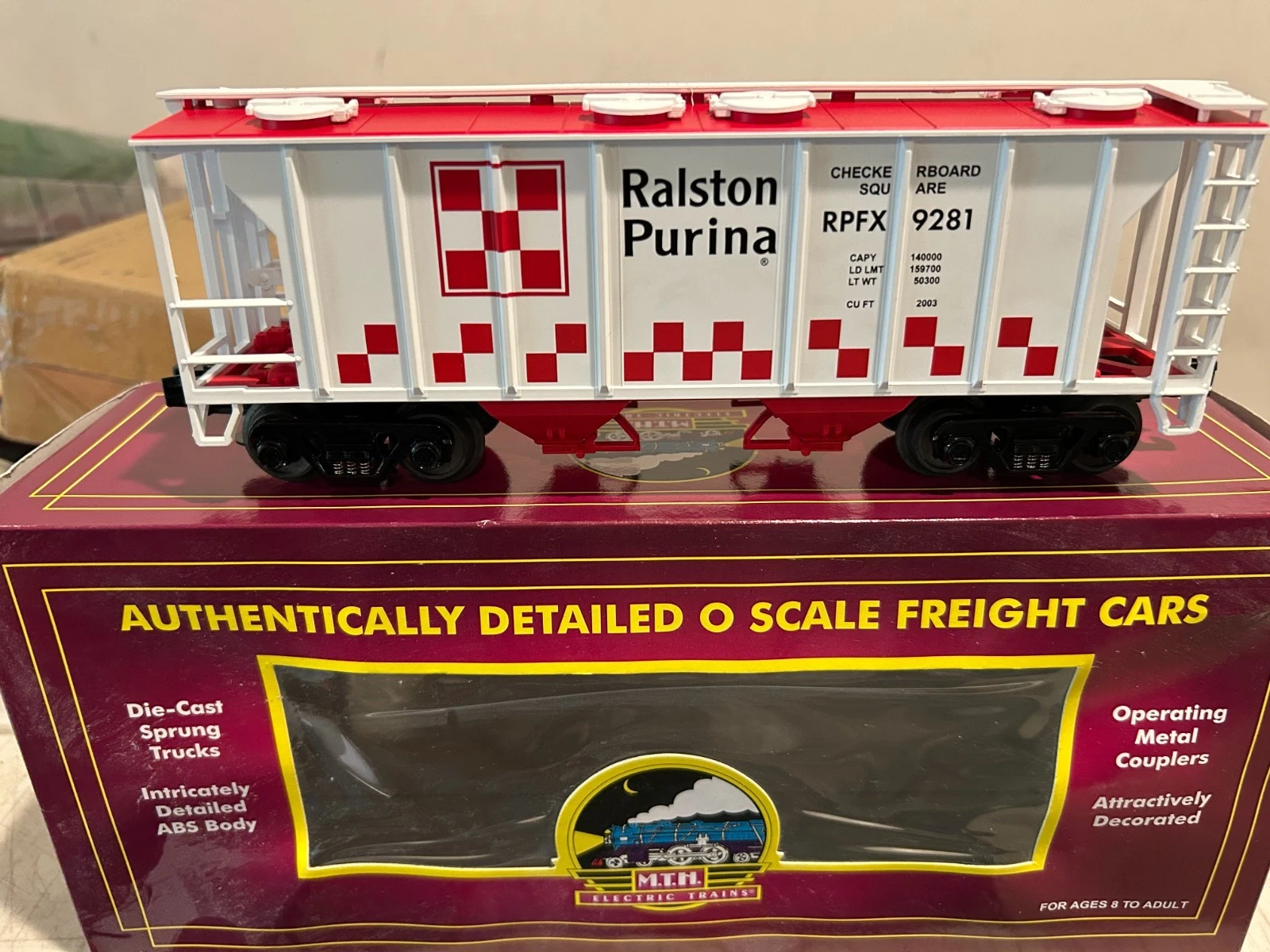 MTH 20-97115 Ralston Purina Ps-2 Hopper NIB