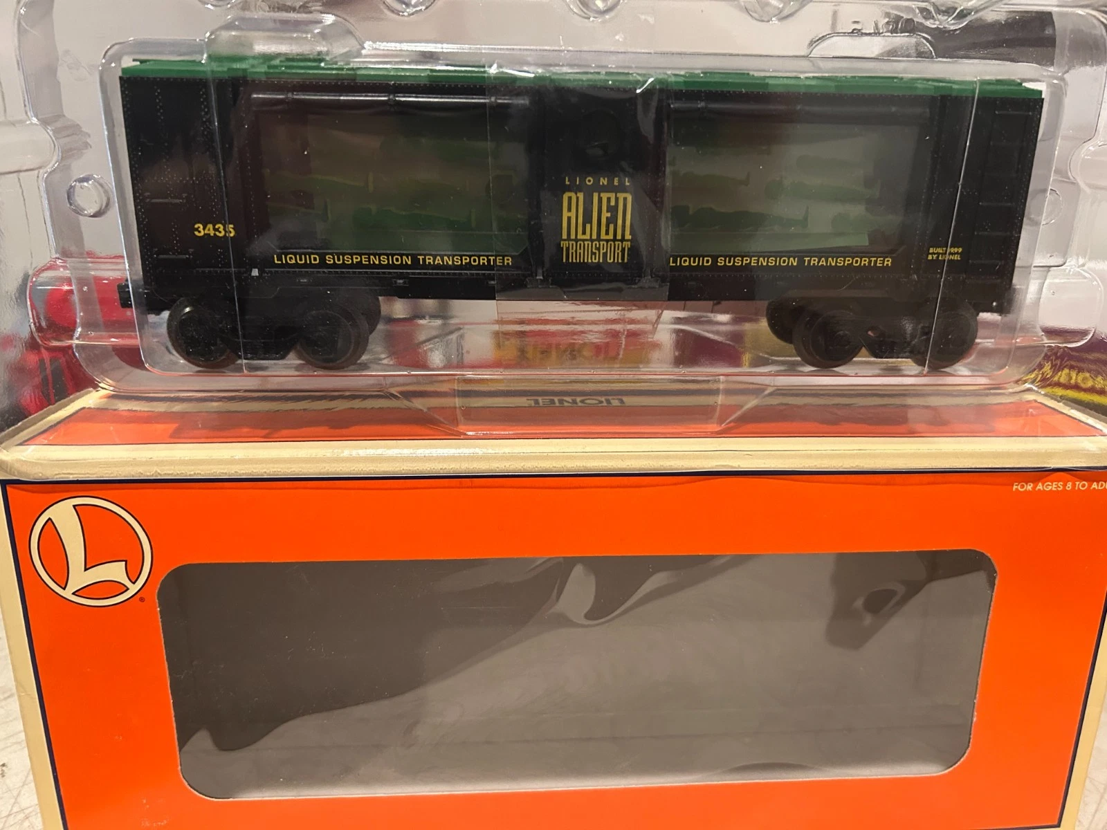 Lionel 6-19869 Alien Transport (Aquarium) Car LN/Box