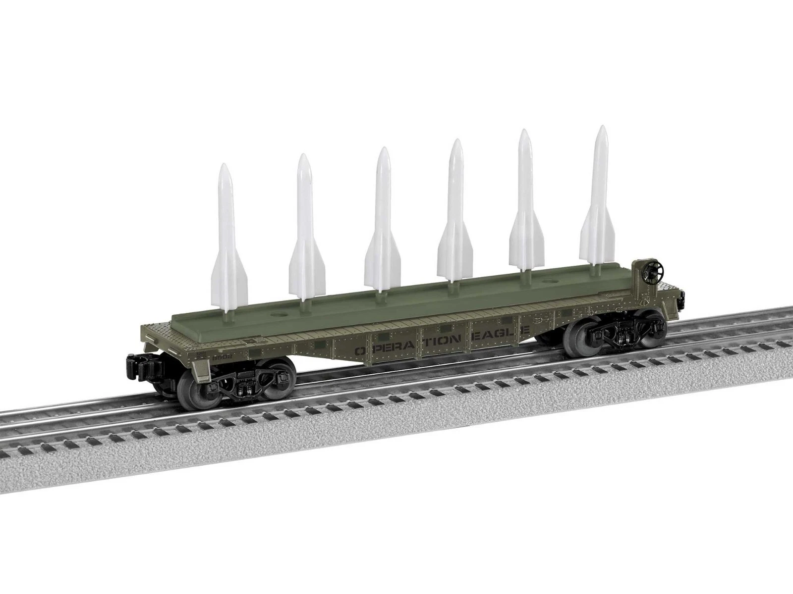 LIONEL 6-82689 Operation Eagle Military Missile Flatcar NIB