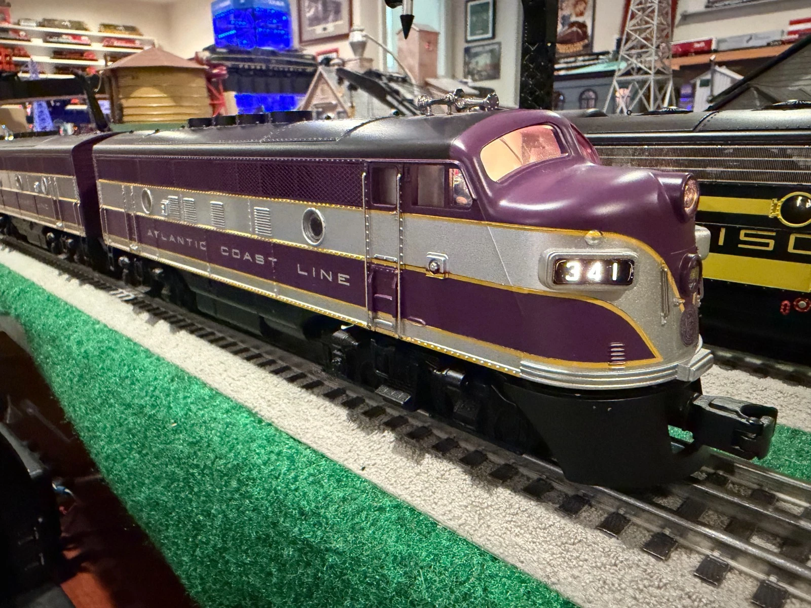 MTH MT-2088LP & MT2096L Atlantic Coast Line F-3 ABA Set w/Protosounds LN/BOXES