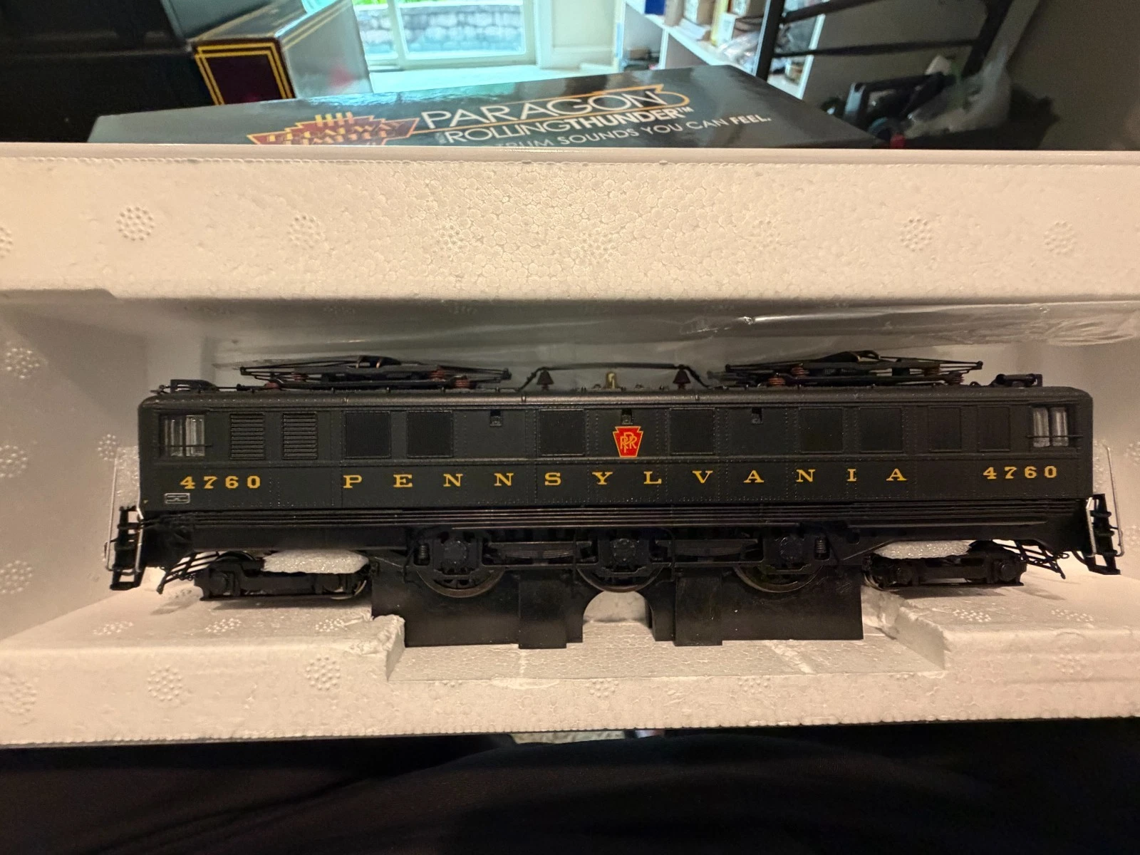 Broadway Limited HO Pennsy P5A Boxcab #4760 w/ Paragon 3 NIB