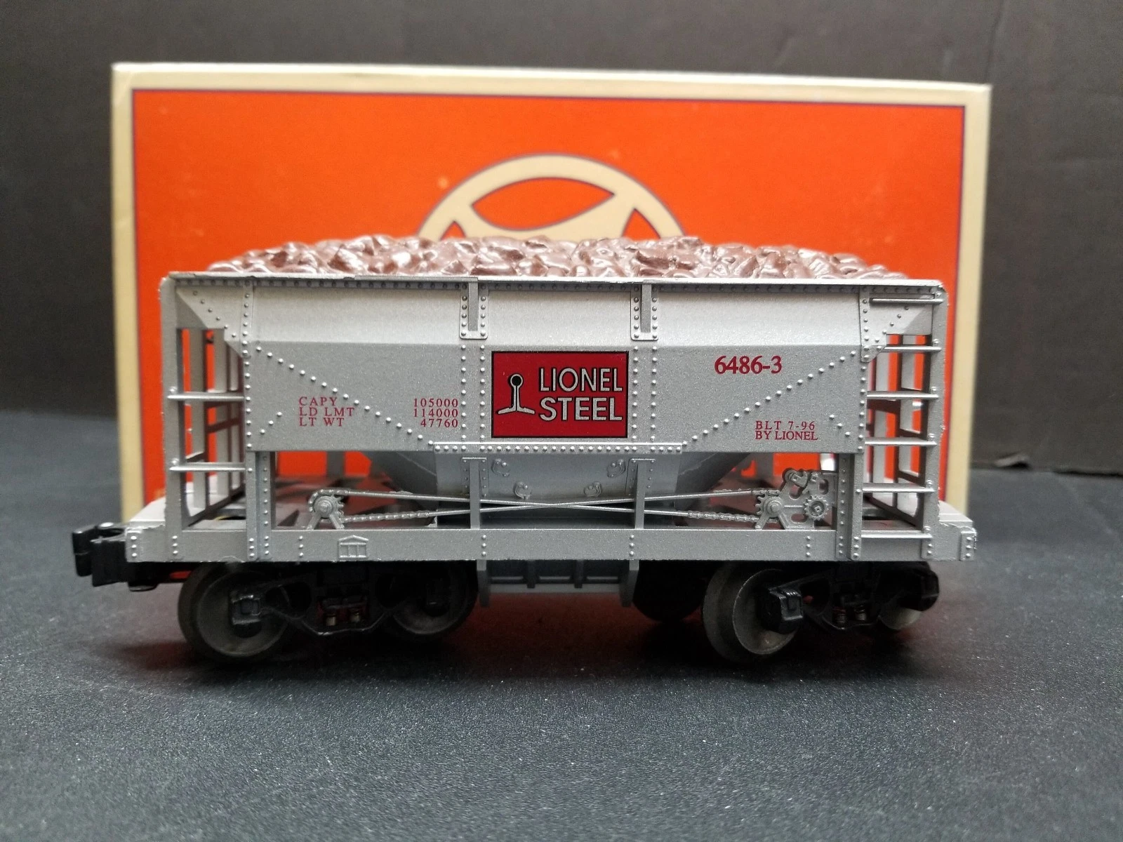 Lionel 6-51502 Lionel Steel Diecast Ore Car MIB