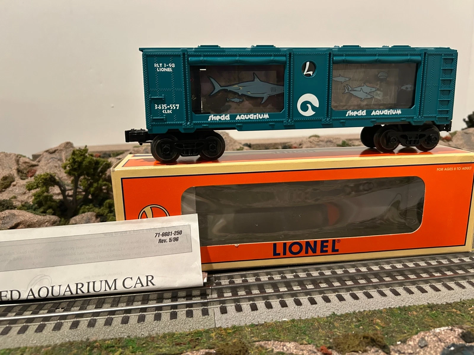 Lionel 6-52120 Chicagoland Lionel Railroad Club Shedd Aquarium Car LN/Box — photo 2