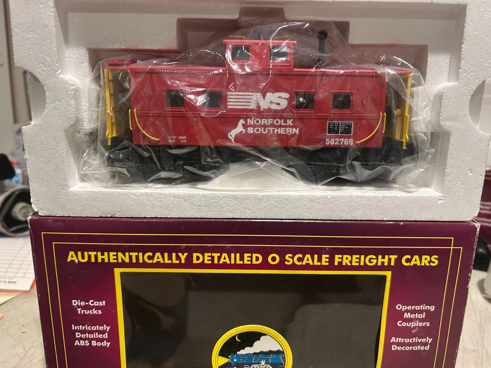 MTH 20-91033 Norfolk Southern Steel Caboose NIB