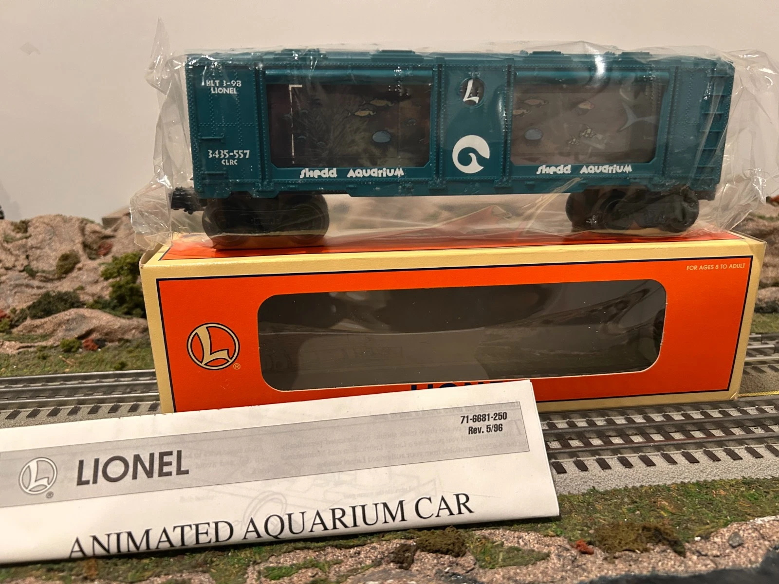 Lionel 6-52120 Chicagoland Lionel Railroad Club Shedd Aquarium Car NIB