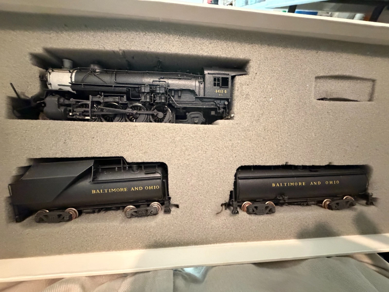 Westside Models Baltimore & Ohio Q-4b 2-8-2 Mikado w/ Aux Tender LN/Box
