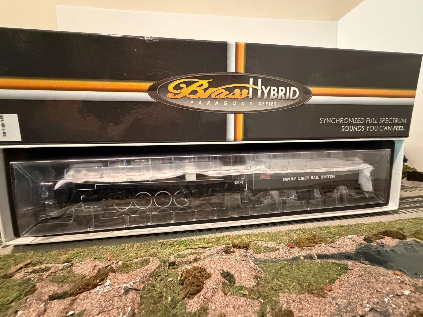 HO-Broadway Limited C&O/Family Lines J3a #614 Northern Brass Hybrid NIB