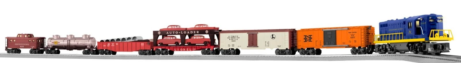 Lionel 6-38349 Conventional Classics Chesapeake & Ohio GP-7 Freight Set NIB