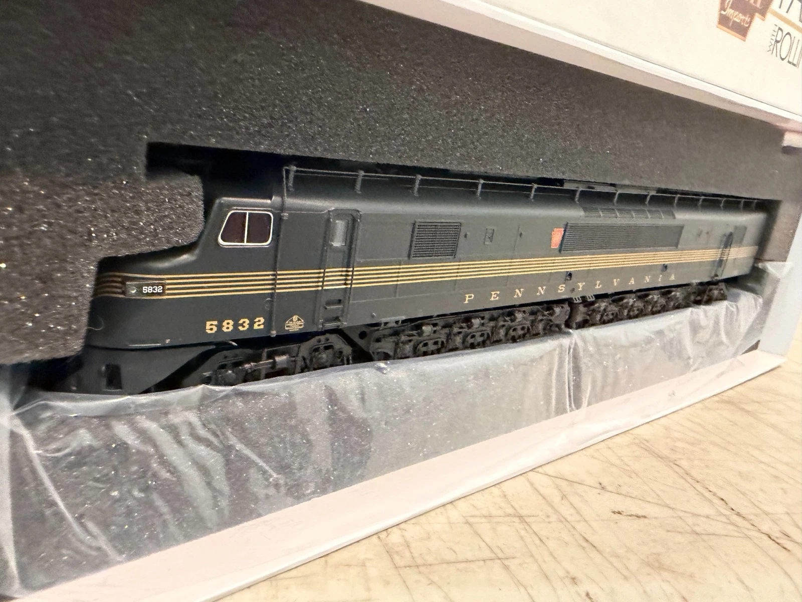 Broadway Limited Pennsylvania Railroad "Centipede" #5832 w/ Paragon 4 DCC NIB