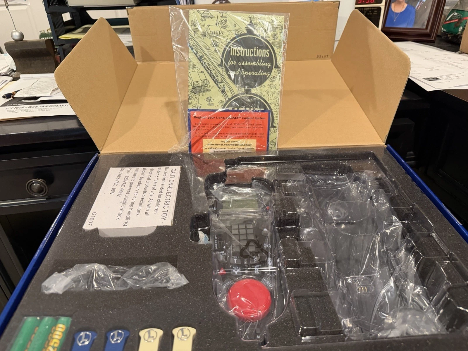 LIONEL #990 6-14295 LEGACY COMMAND CONTROL REMOTE SYSTEM NIB