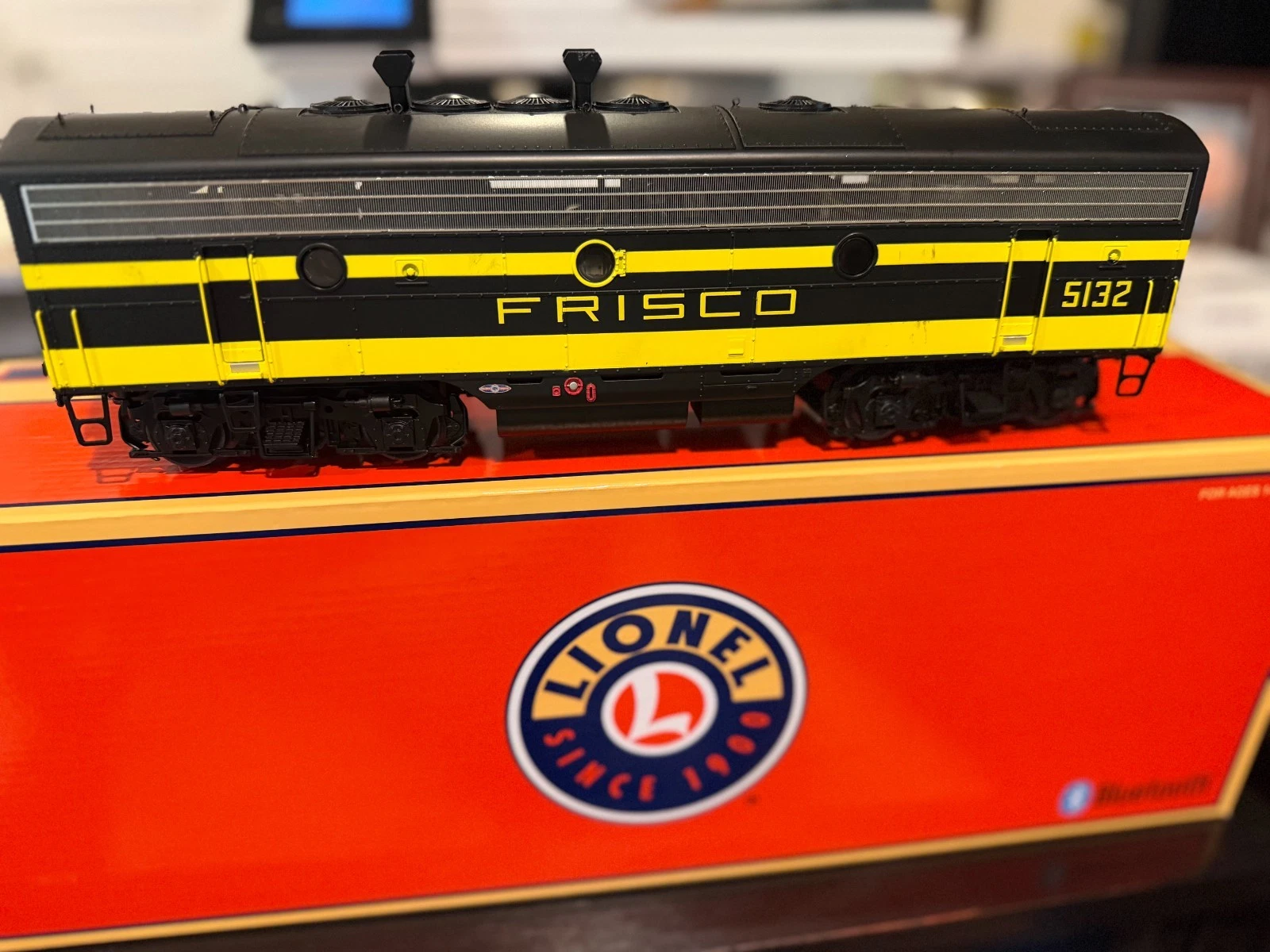 LIONEL 2433228 FRISCO LEGACY F7 POWERED B UNIT O GAUGE #5132 NIB