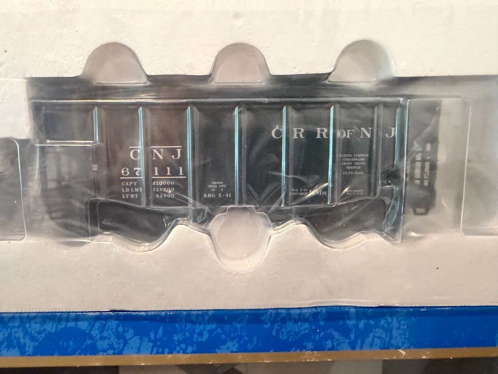 Atlas 6762-2 Steam Era Classics 55 Ton Fishbelly Hopper Car NIB — photo 2