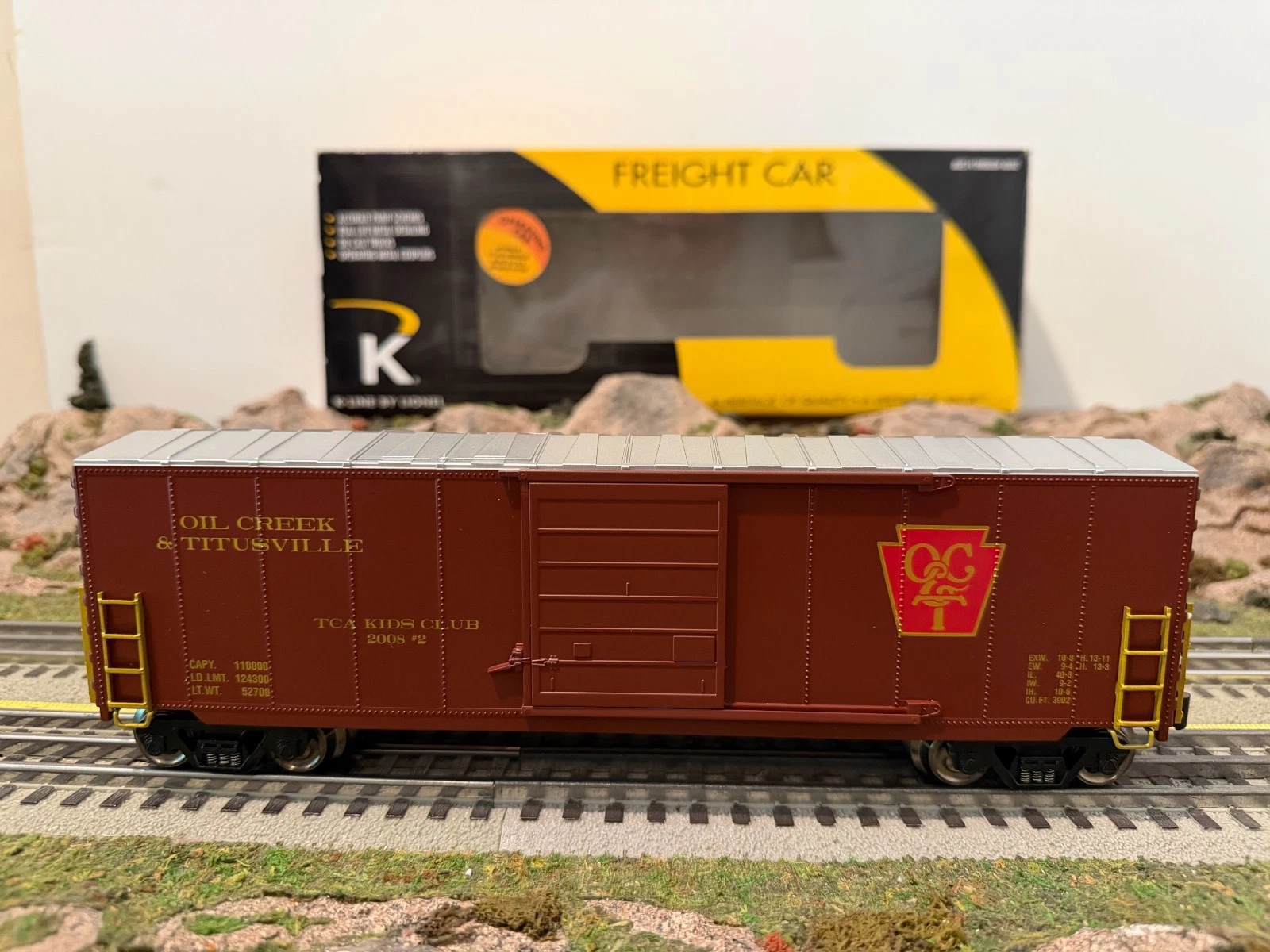 K Line 6-21612 TCA Kids Club Car NIB