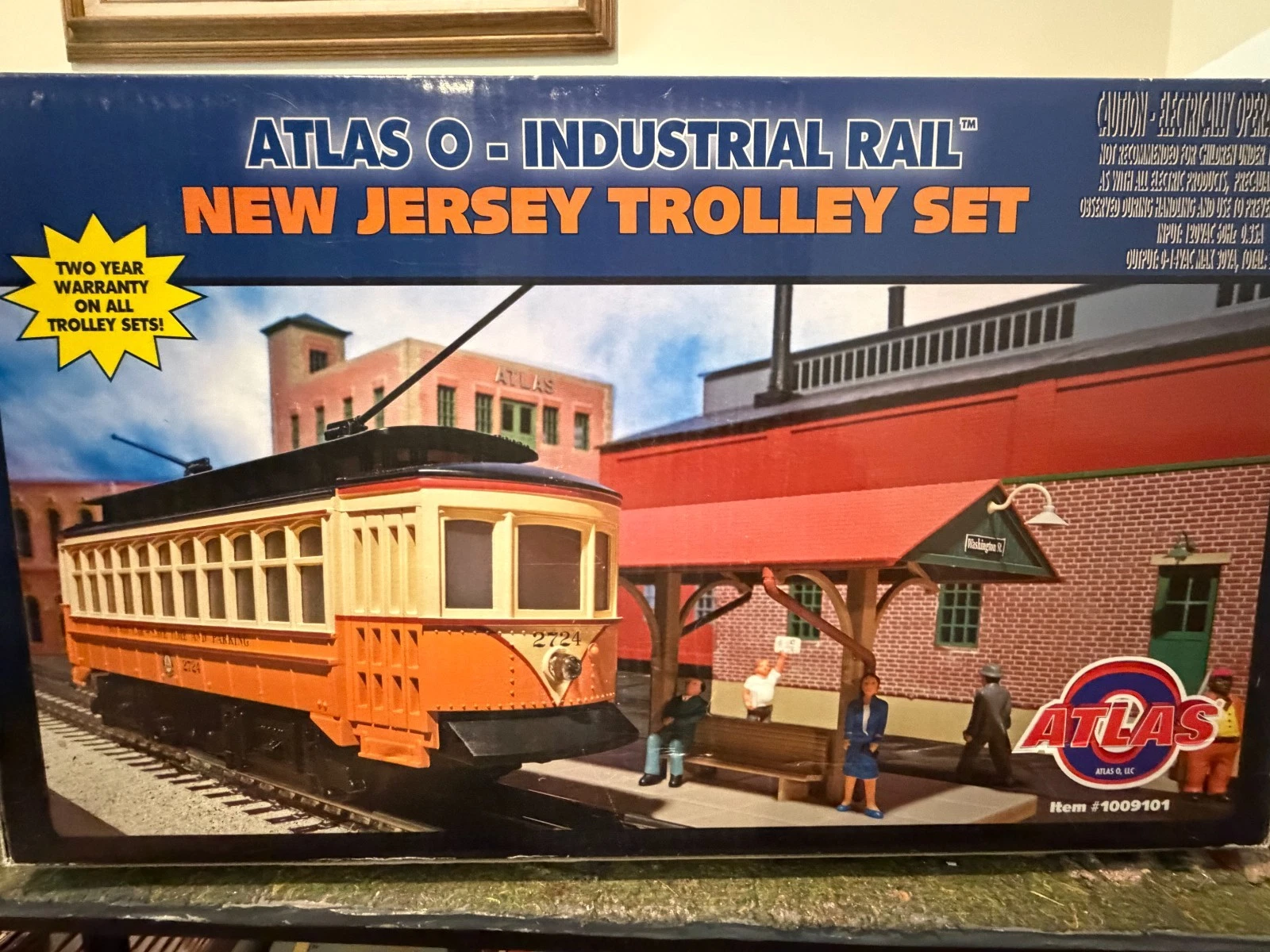Atlas 1009101 New Jersey Trolley Set LN/Box