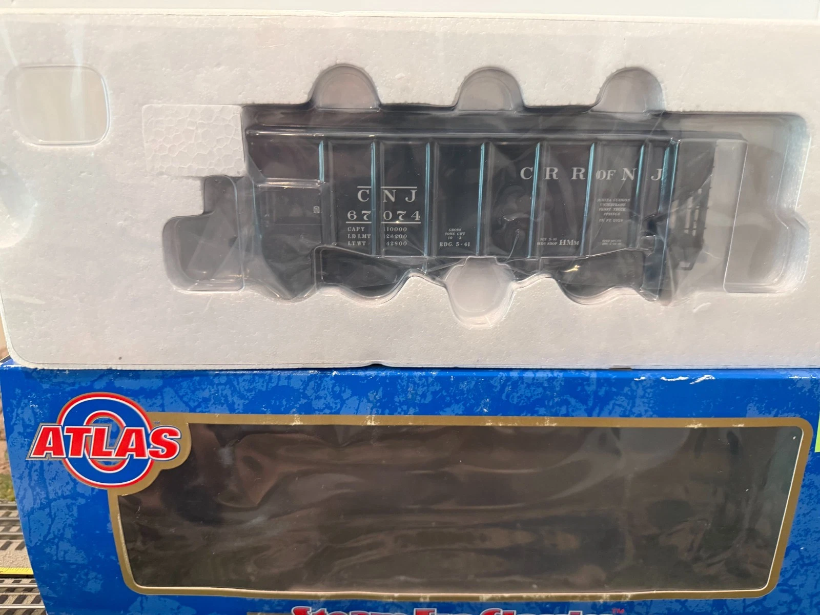 Atlas 6762-1 Steam Era Classics 55 Ton Fishbelly Hopper Car NIB