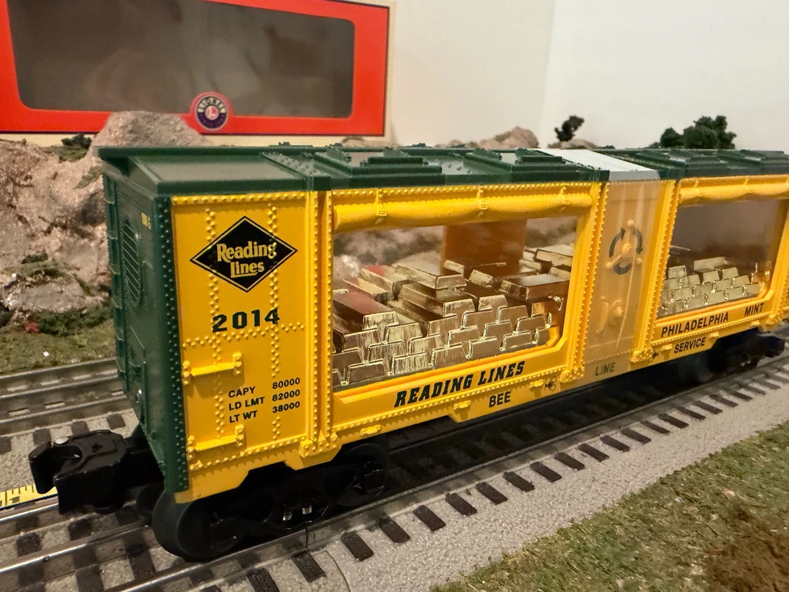 Lionel 6-58572 TCA 2014 Reading Bullion/Mint Car NIB — photo 2