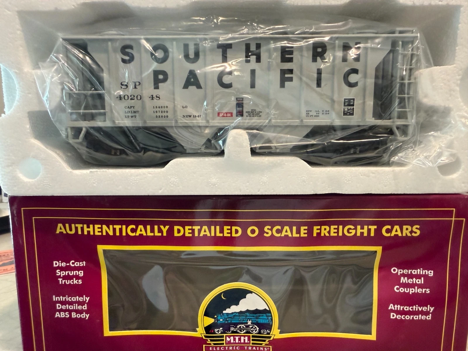 MTH 20-37114 Southern Pacific PS-2 Hopper Car #402048 NIB
