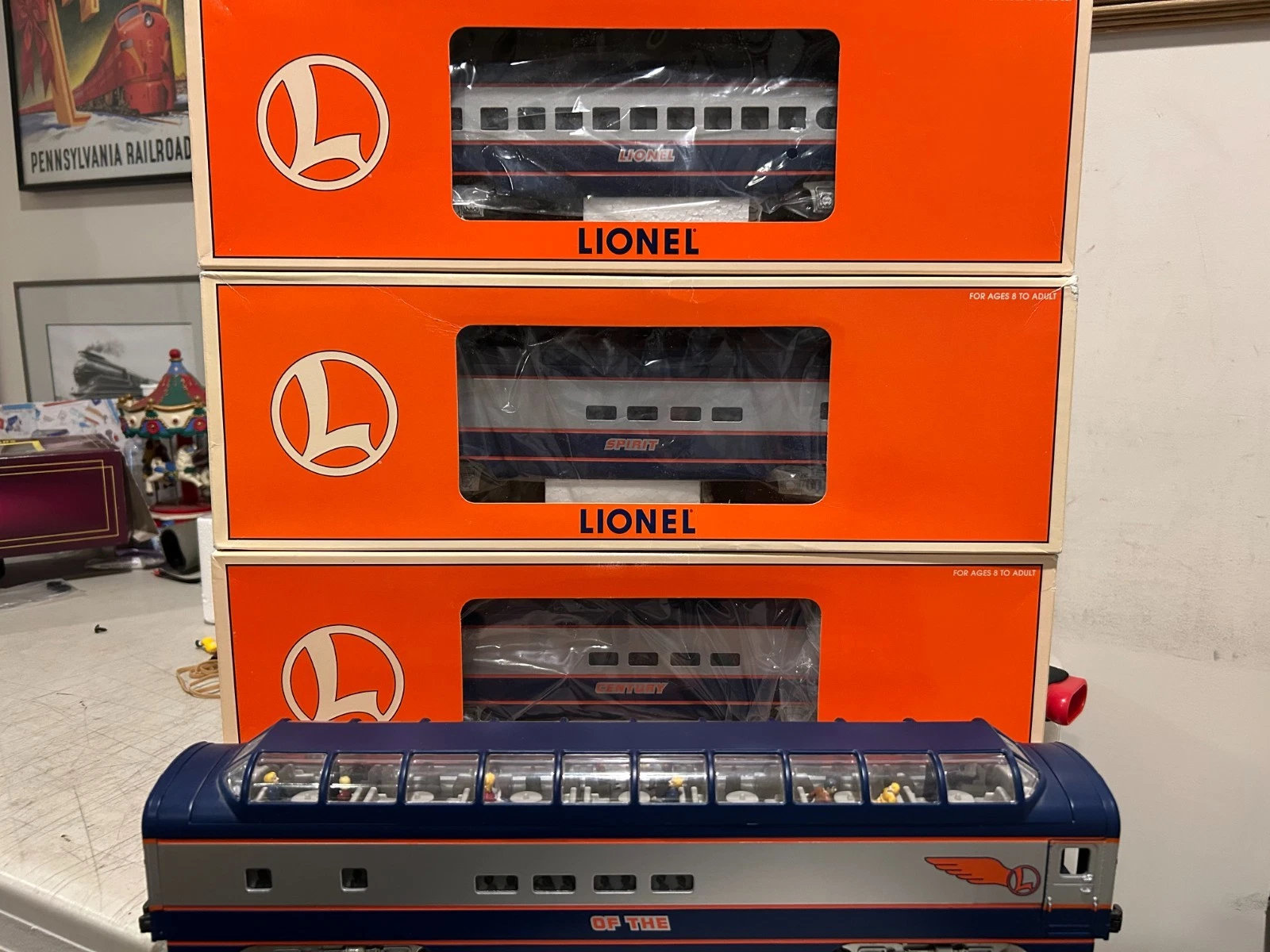 Lionel 6-39109 Spirit of the Century 4 Car set NIB
