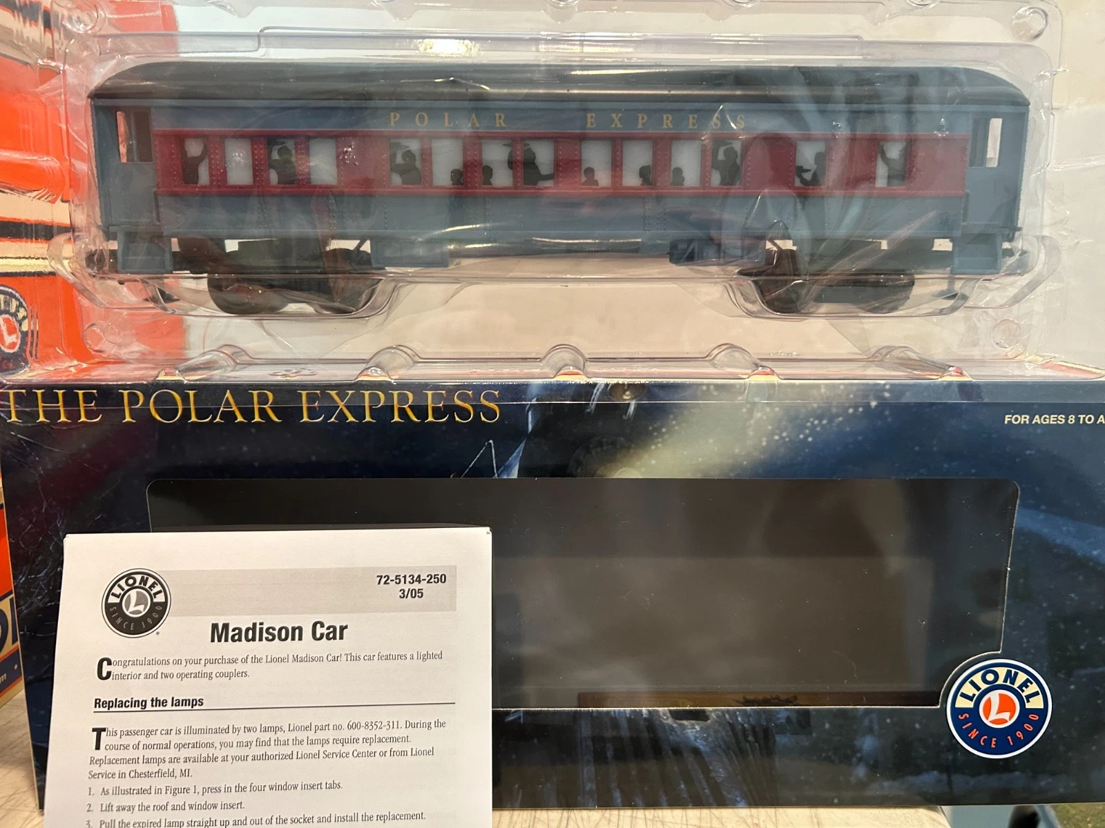 Lionel 6-25186 Polar Express Hot Chocolate Car NIB