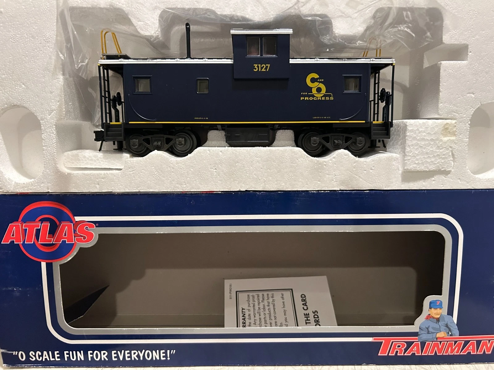 Atlas 0701-2 Chesapeake and Ohio EV Caboose LN/Box