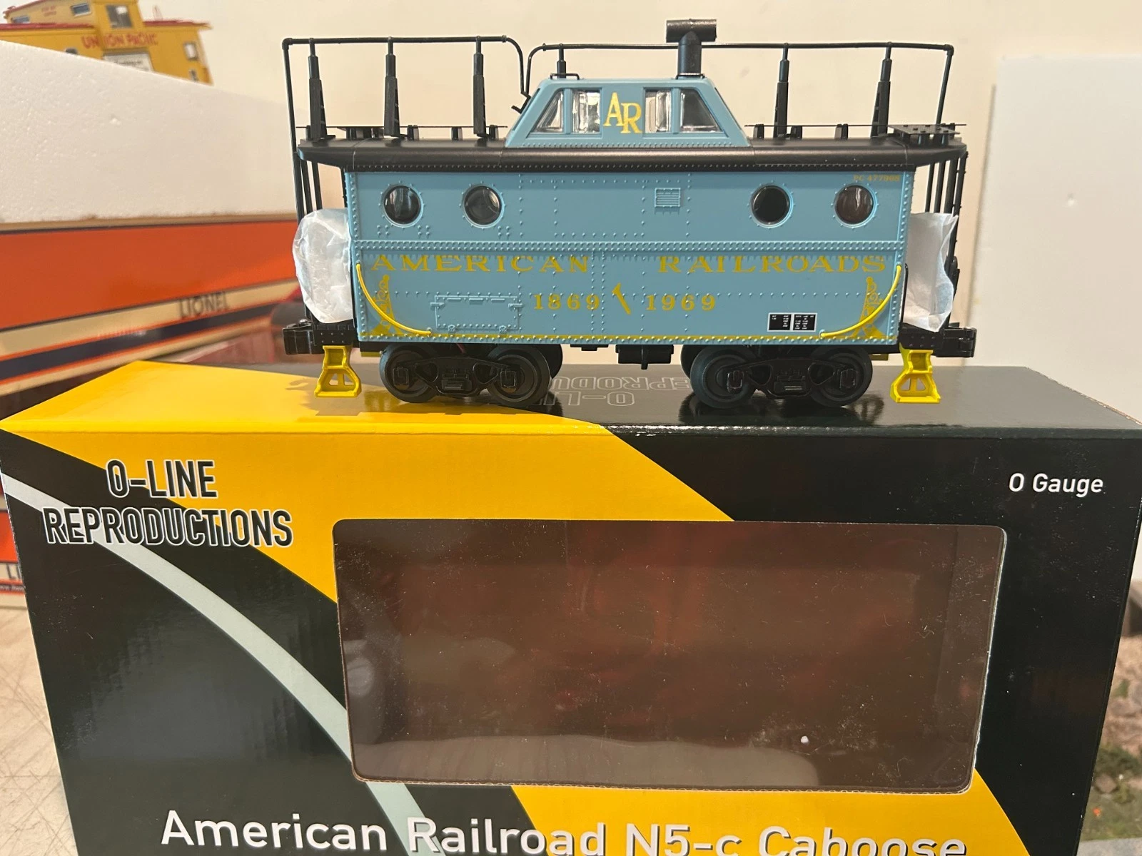 O-Line Reproductions American Railroads N5C #477968 NIB — photo 4