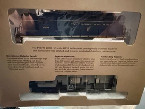 Proto 2000 8850 GP18 Baltimore and Ohio NIB — photo 2
