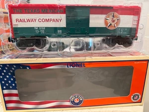 Lionel 6-58258 TCA 2013 Texas and Mexican Railwway Boxcar NIB