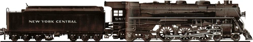 MTH 20-1005-1E NYC #5344 4-6-4 HUDSON STEAM ENG W/ P2 NIB